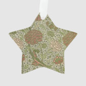 William Morris Cray Sage Bloemen Plantaardige Ornament (achterkant)