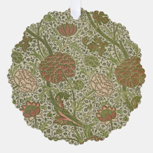 William Morris Cray Sage Bloemen Plantaardige Ornament Kaart