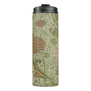William Morris Cray Sage Bloemen Plantaardige Thermosbeker