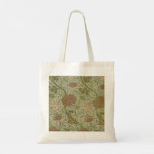 William Morris Cray Sage Bloemen Plantaardige Tote Bag (Achterkant)