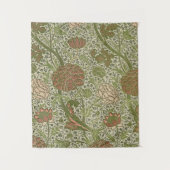 William Morris Cray Sage Bloemen Plantaardige Wandkleed (Voorkant)
