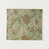 William Morris Cray Sage Bloemen Plantaardige Wandkleed (Voorkant (horizontaal))