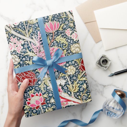 William Morris Cray Vintage Blossom Bloemendesign Cadeaupapier (Geschenken)