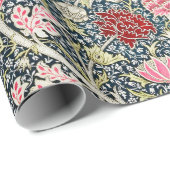 William Morris Cray Vintage Blossom Bloemendesign Cadeaupapier (Rol Hoek)