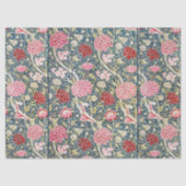 William Morris Cray Vintage Blossom Bloemendesign Tissuepapier (Voorkant)