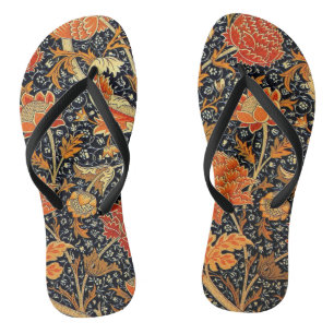 William Morris - Cray, vintage patroon Flip Flops
