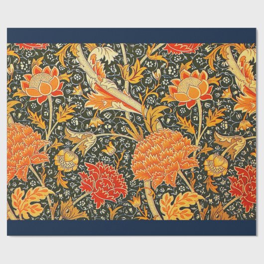 William Morris Cray Wallpaper Flower Pattern Cadeaupapier (Vlak)