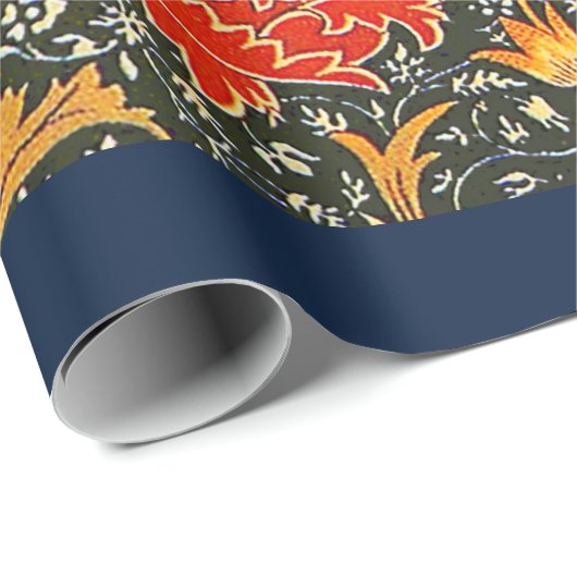 William Morris Cray Wallpaper Flower Pattern Cadeaupapier (Rol Hoek)