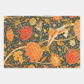 William Morris Cray Wallpaper Flower Pattern Inpakpapier Vel (Voorkant)