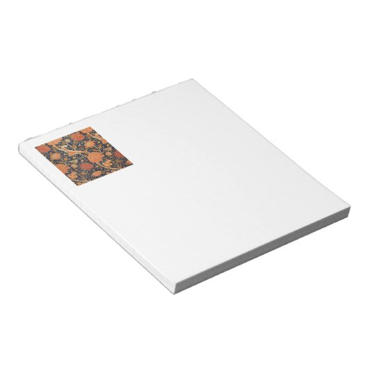 William Morris Cray Wallpaper Flower Pattern Notitieblok (Schuin)