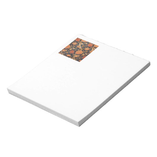 William Morris Cray Wallpaper Flower Pattern Notitieblok (Linkerzijde)