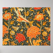 William Morris Cray Wallpaper Flower Pattern Poster (Voorkant)