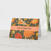 William Morris Cray Wallpaper Patroon Bedankkaart (Voorkant)