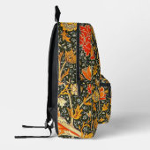 William Morris Cray Wallpaper Patroon Bedrukte Rugzak (Links)