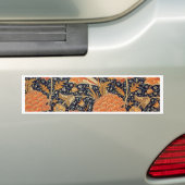 William Morris Cray Wallpaper Patroon Bumpersticker (Op auto)