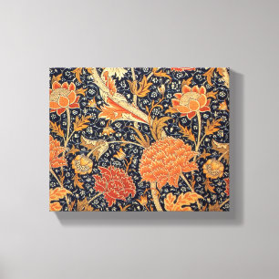 William Morris Cray Wallpaper Patroon Canvas Afdruk