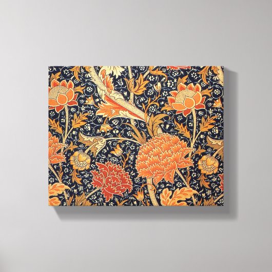 William Morris Cray Wallpaper Patroon Canvas Afdruk (Voorkant)
