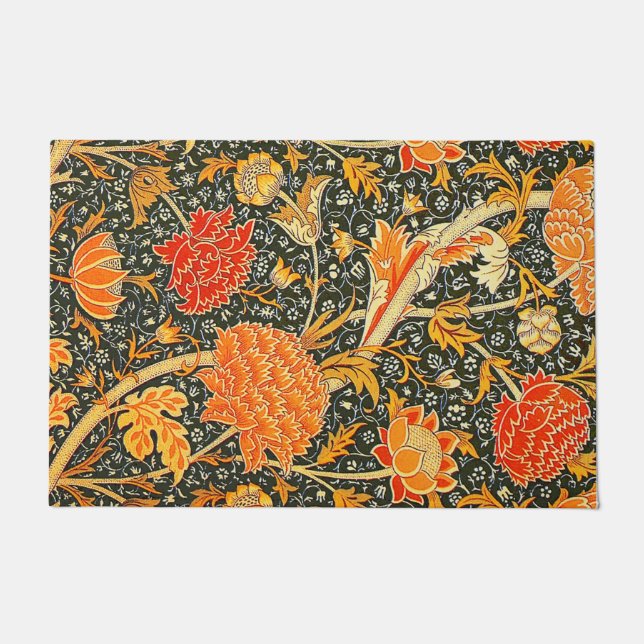 William Morris Cray Wallpaper Patroon Deurmat (Voorkant)