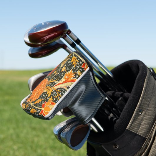 William Morris Cray Wallpaper Patroon Golfheadcover (Insitu)