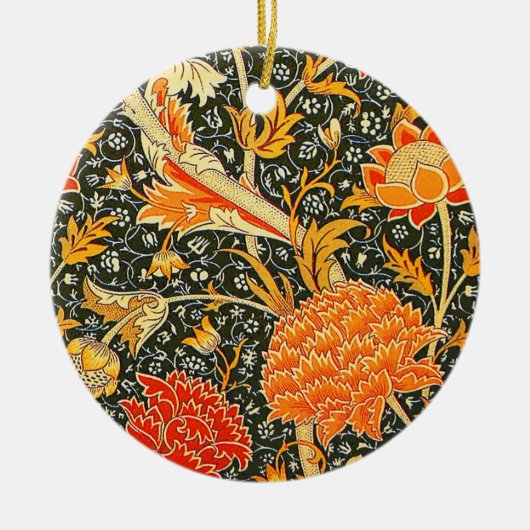 William Morris Cray Wallpaper Patroon Keramisch Ornament (Voorkant)