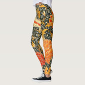 William Morris Cray Wallpaper Patroon Leggings (Links)