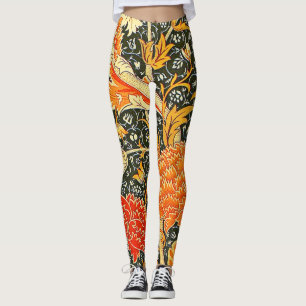William Morris Cray Wallpaper Patroon Leggings