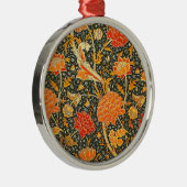 William Morris Cray Wallpaper Patroon Metalen Ornament (Rechts)