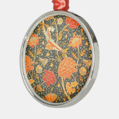 William Morris Cray Wallpaper Patroon Metalen Ornament (Links)