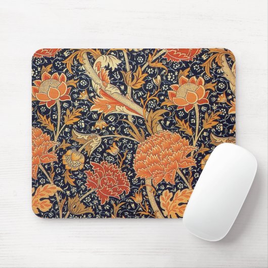 William Morris Cray Wallpaper Patroon Muismat (Met muis)