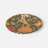 William Morris Cray Wallpaper Patroon Papieren Bordje (Gekanteld)