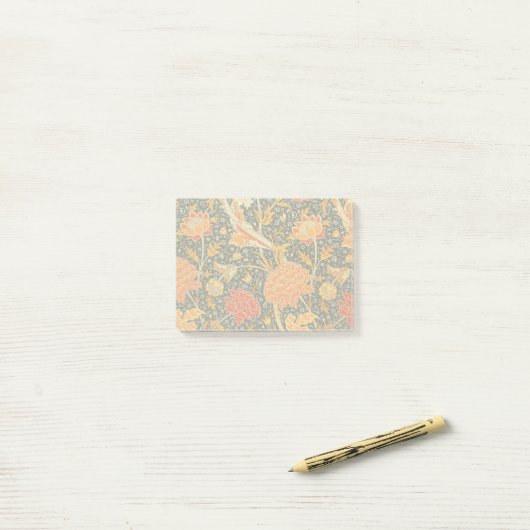 William Morris Cray Wallpaper Patroon Post-it® Notes (Op bureau)
