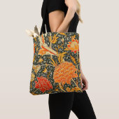 William Morris Cray Wallpaper Patroon Tote Bag (Dichtbij)