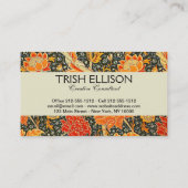 William Morris Cray Wallpaper Patroon Visitekaartje (Achterkant)