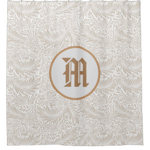 William Morris CUSTOM INITIAAL SHOWER CURTAIN Douchegordijn