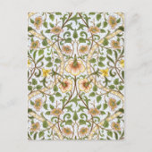 William Morris Daffodil Chintz Pattern Briefkaart (Voorkant)