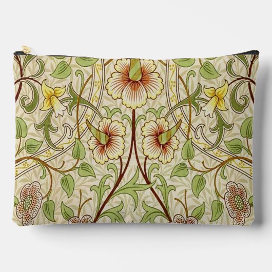 William Morris Daffodil Classic Bloem Behang Etui (Voorkant)