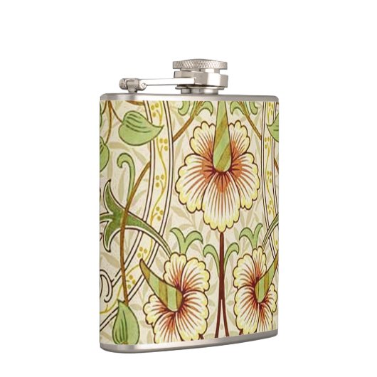 William Morris Daffodil Classic Bloem Behang Heupfles (Rechts)