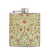 William Morris Daffodil Classic Bloem Behang Heupfles (Voorkant)