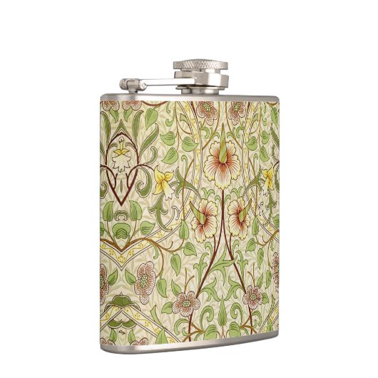 William Morris Daffodil Classic Bloem Behang Heupfles (Rechts)