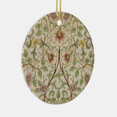 William Morris Daffodil Classic Bloem Behang Keramisch Ornament (Rechts)