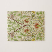 William Morris Daffodil Classic Bloem Behang Legpuzzel (Horizontaal)