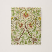 William Morris Daffodil Classic Bloem Behang Legpuzzel (Verticaal)