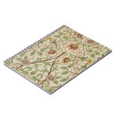 William Morris Daffodil Classic Bloem Behang Notitieboek (Linkerzijde)