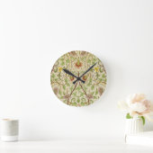 William Morris Daffodil Classic Bloem Behang Ronde Klok (Huis)