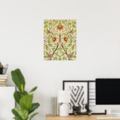 William Morris Daffodil Classic Flower Poster (Thuiskantoor)