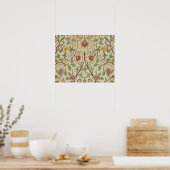 William Morris Daffodil Classic Flower Poster (Keuken)