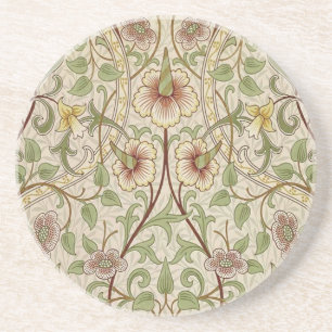 William Morris Daffodil Classic Flower Zandsteen Onderzetter