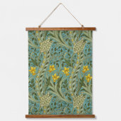 William Morris Daffodil Floral Pattern Classic Hangend Wandkleed (Voorkant)