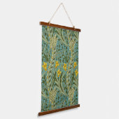 William Morris Daffodil Floral Pattern Classic Hangend Wandkleed (Gebogen)
