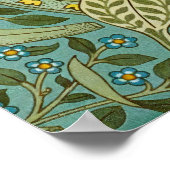 William Morris Daffodil Floral Pattern Classic Poster (Hoek)